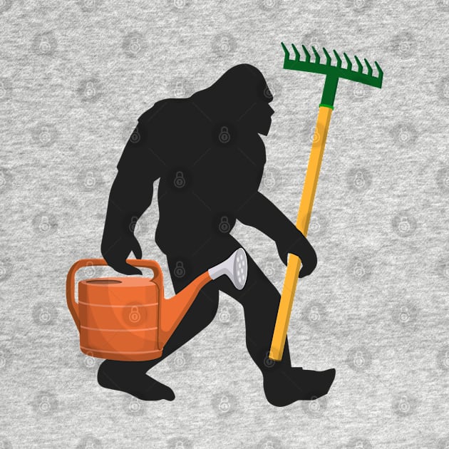 Bigfoot - Bigfoot Gardener by Kudostees